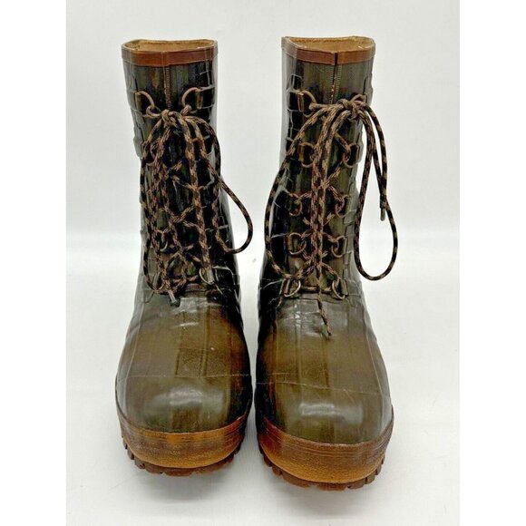 Men\'s HODGMAN Boots Steel Shank Size 9 main image 5